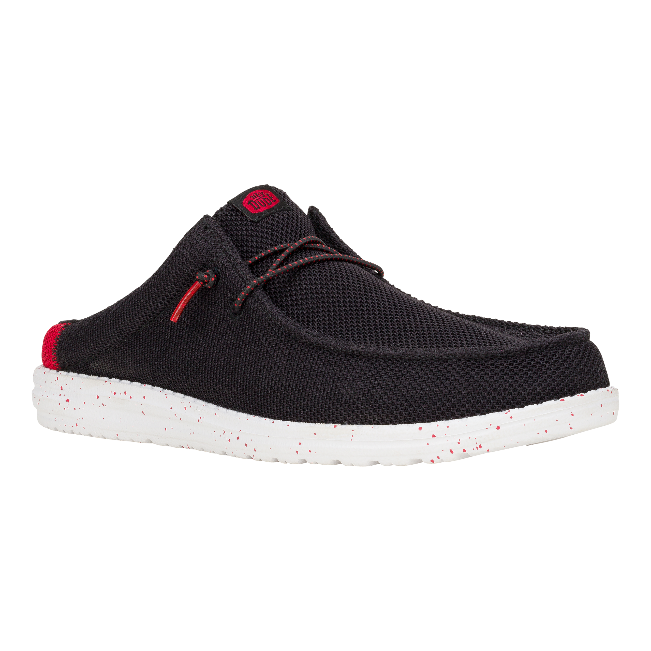 Wally Slip Varsity - Black/Red - Image 7