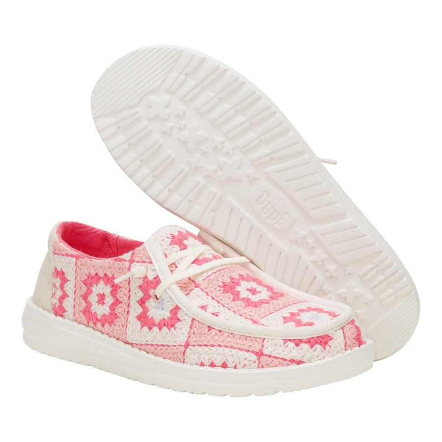 Wendy Cottage Crochet - Coral/Ballerina Pink - Image 3