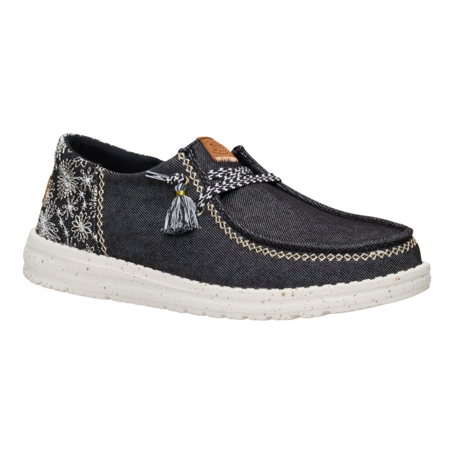 Wendy Funk Embroidered Floral - Black - Image 7