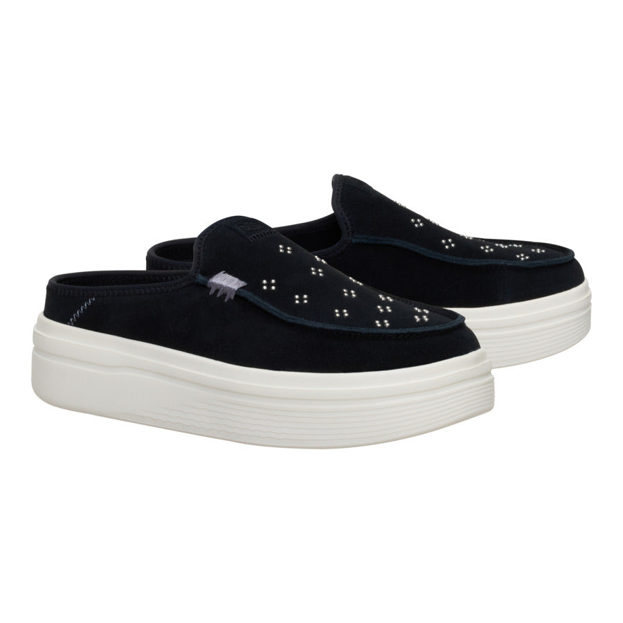 Austin Lift Suede Stud - Black - Image 3