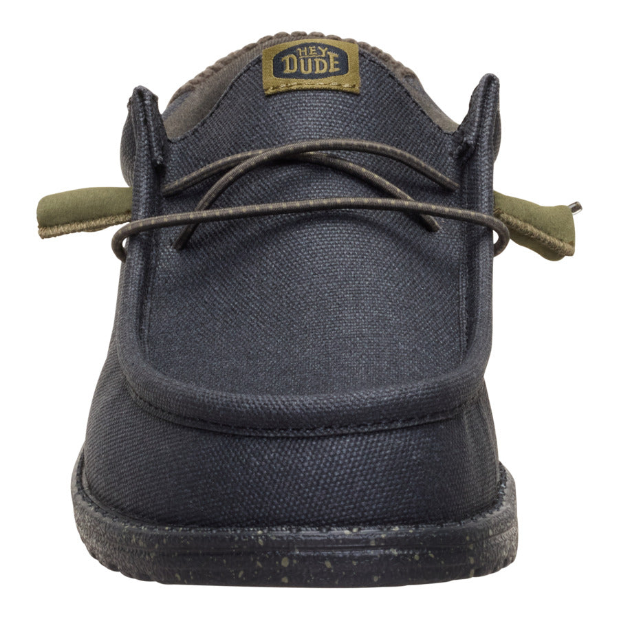 Wally Waxed Casual - Black/Black - Image 4