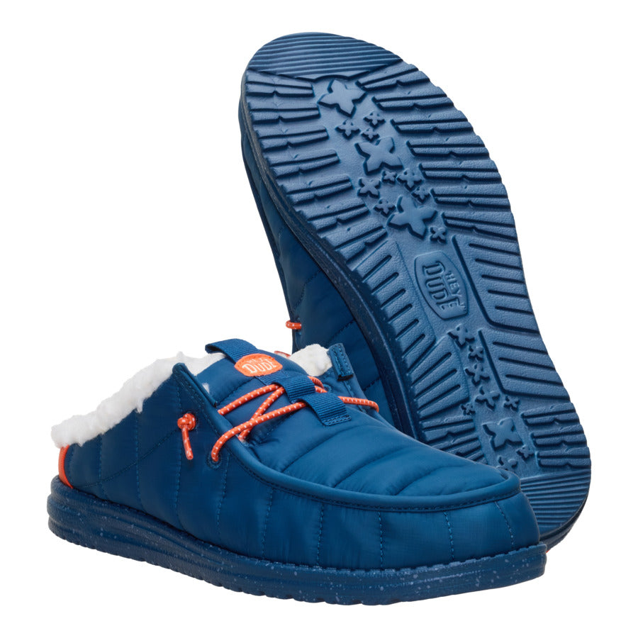Wally Slip Camp - Navy/Orange - Image 3
