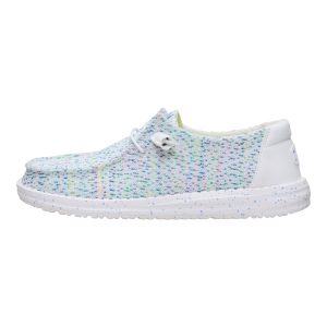 Wendy Stretch Speckle - White/Multi